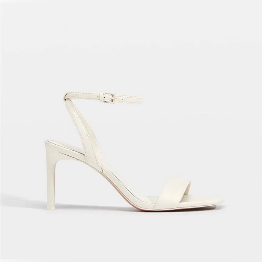 Women’s high-heel sandals.